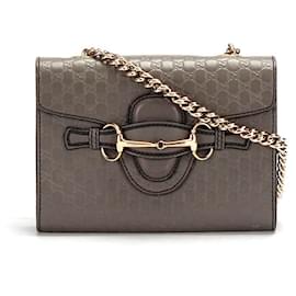 Gucci-Mini sac à bandoulière Microguccissima Emily 449636-Autre