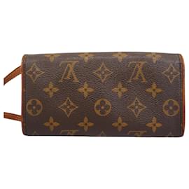 Louis Vuitton-Louis Vuitton Pochette Twin GM-Marron