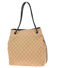 Gucci-Gucci GG Canvas-Castaño