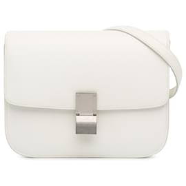 Céline-Celine White Medium Classic Box-White