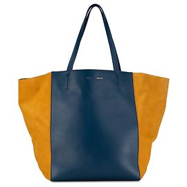 Céline Cabas Phantom Bicolore Bleu Celine Bleu Bleu Marine