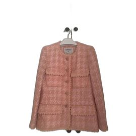 Chanel 1993 runway Pink Jacket Pink