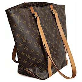 Louis Vuitton-Bolsa tiracolo Louis Vuitton Shopping com monograma-Marrom