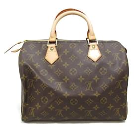 Louis Vuitton-Bolso de lona Louis Vuitton Speedy 30 M41526 en buen estado-Otro