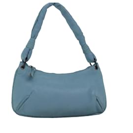 Autre Marque-BOTTEGA VENETA Handtasche Leder Outlet Blau 134675 Auth hk1300-Blau