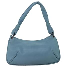 Autre Marque-BOTTEGA VENETA Hand Bag Leather Outlet Blue 134675 Auth hk1300-Blue