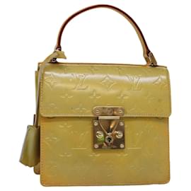 Louis Vuitton-Bolsa de mão LOUIS VUITTON Monogram Vernis Spring Street Gris M91029 Autenticação de LV 73919-Cinza