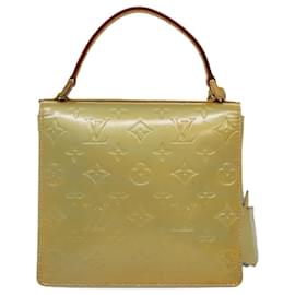 Louis Vuitton-Bolsa de mão LOUIS VUITTON Monogram Vernis Spring Street Gris M91029 Autenticação de LV 73919-Cinza