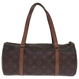 Louis Vuitton-Louis Vuitton Monogram Papillon 30 Bolso de mano ViM51385 LV Auth 75536-Monograma