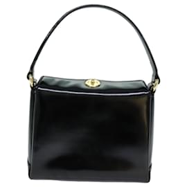 Gucci-GUCCI Sac à main Cuir verni Noir 000 110 0907 auth 74593-Noir