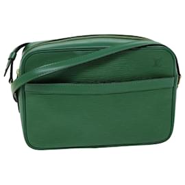 Louis Vuitton-LOUIS VUITTON Epi Trocadero 27 Bolso De Hombro Verde M52314 LV Auth 75167-Verde