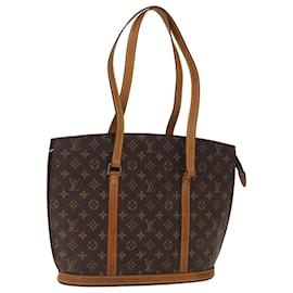 Louis Vuitton-Bolso tote Babylone con monograma de LOUIS VUITTON M51102 LV Auth 75551-Monograma