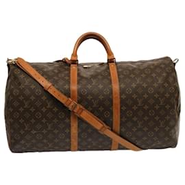 Louis Vuitton-Louis Vuitton Monogram Keepall Bandouliere 60 Boston Bag M41412 LV Auth fm3396-Monogram