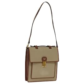 Autre Marque-Burberrys Bolsa tiracolo Lona Bege Auth bs14367-Bege