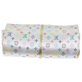 Louis Vuitton-LOUIS VUITTON Trousse Bijou Pliable Multicolore Boîte Blanc M92047 Auth LV 74441UNE-Blanc