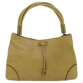 Gucci-GUCCI Shoulder Bag Leather outlet Beige 109147 Auth bs14439-Beige