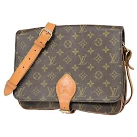 Louis Vuitton-Louis Vuitton Cartouchière-Brown
