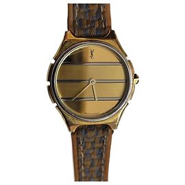 Yves Saint Laurent Relógios finos Dourado