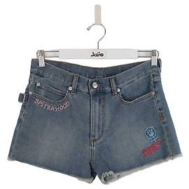Zadig & Voltaire Cotton mini shorts Blue