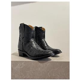 Mexicana-MEXICANA  Ankle boots T.eu 37 leather-Black