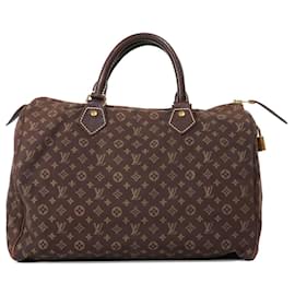 Louis Vuitton-LOUIS VUITTON Bolsos T.  Cuero-Castaño