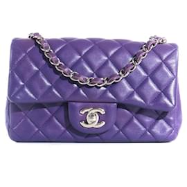 Chanel-Bolsos CHANEL T.  Cuero-Púrpura