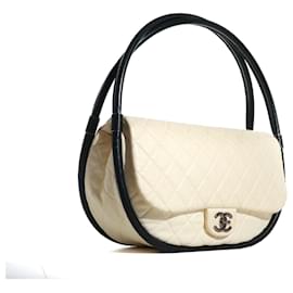 Chanel-CHANEL Borse T.  Leather-Bianco