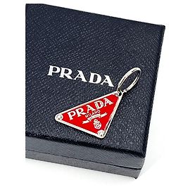 Boucles PRADA Rouge