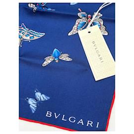 Bulgari-Lenço BULGARI-Azul