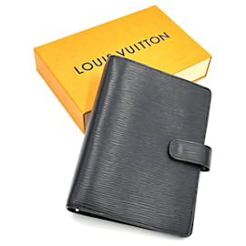 Louis Vuitton-Agenda de la puerta-Negro