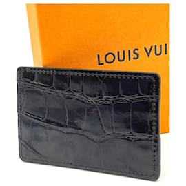 Louis Vuitton-Porte cartes Louis Vuitton-Black