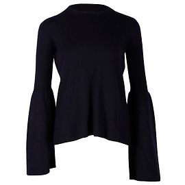 The Row Pull Darcy à col rond en cachemire bleu marine Bleu Marine