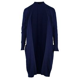 Theory Open Front Cardigan in Blue Cashmere Blue