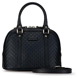 Gucci-Gucci Microguccissima Leather Mini Dome Bag Leather Handbag 449654 in good condition-Other