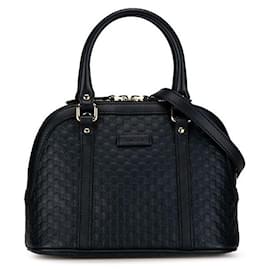 Gucci-Gucci Microguccissima Leather Mini Dome Bag Leather Handbag 449654 in good condition-Other
