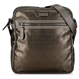 Gucci-Gucci GG Imprime Messenger Bag Canvas Shoulder Bag 201448 in good condition-Other