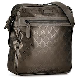 Gucci-Gucci GG Imprime Messenger Bag Canvas Shoulder Bag 201448 in good condition-Other