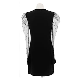 Saint Laurent-SAINT LAURENT  Dresses T.fr 36 polyester-Black