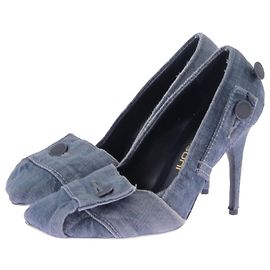 Saltos Bruno Frisoni T.EU 36 Tecido Azul