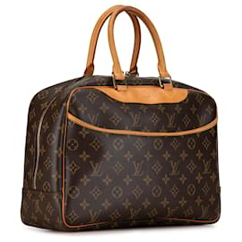 Louis Vuitton-Louis Vuitton Brown Monogram Deauville-Castaño