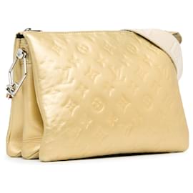 Louis Vuitton-Louis Vuitton Monograma dorado Coussin PM-Dorado