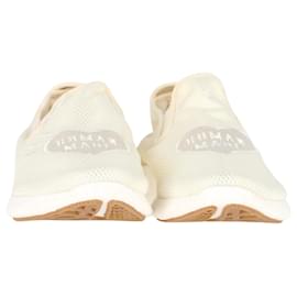 Autre Marque-Adidas Originals x Human Made Pure Slip-on in White Mesh-White