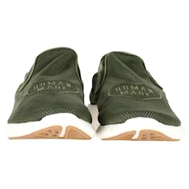 Autre Marque-Adidas Originals x Human Made Pure Slip-on in Green Mesh-Green