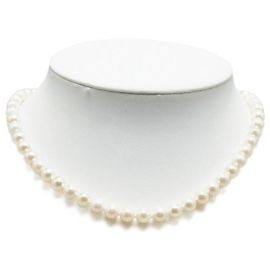 & Other Stories Collana in perle Akoya da 7-7,5 mm in argento sterling Argento