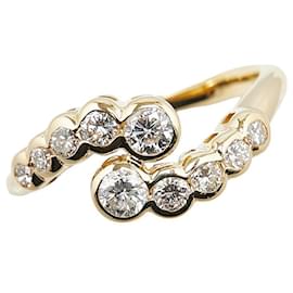 & Other Stories-18K-Diamantring in tollem Zustand-Golden