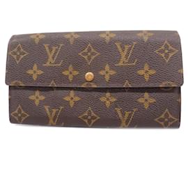 Louis Vuitton-Louis Vuitton Porte Monnaie Credit-Brown