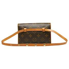 Louis Vuitton-Louis Vuitton Pochette Florentine-Brown