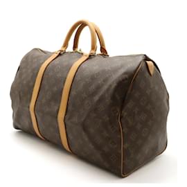 Louis Vuitton-Louis Vuitton Keepall 50-Castaño