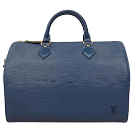 Louis Vuitton-Louis Vuitton Speedy 30-Bleu