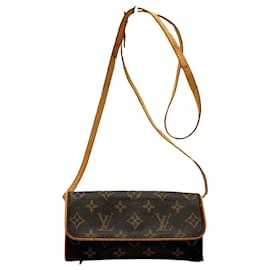 Louis Vuitton-Louis Vuitton Pochette gemelo-Castaño